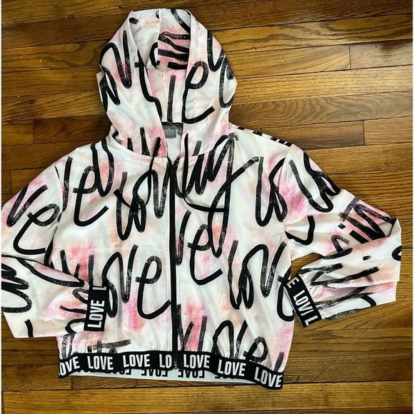 Women’s NY&Co Soho Street 2 piece Graffiti sweatsuit XL - Picture 4 of 9